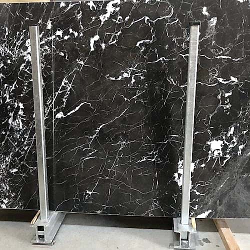 Alanya Siyah Mermer Plaka